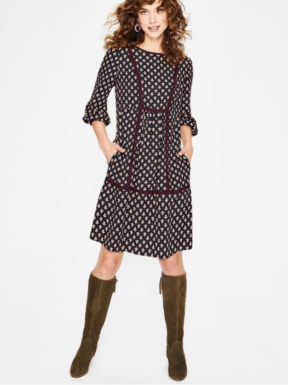 Boden Luna Heritage Prairie Dress